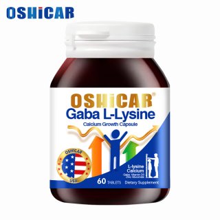 OSHICAR Gaba L-Lysine Calcium Growth Capsule Dietary and nutritional supplements 45g